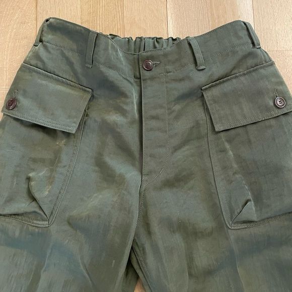 ⭐️HP⭐️Sage de Cret men’s olive green pants - Picture 3 of 8
